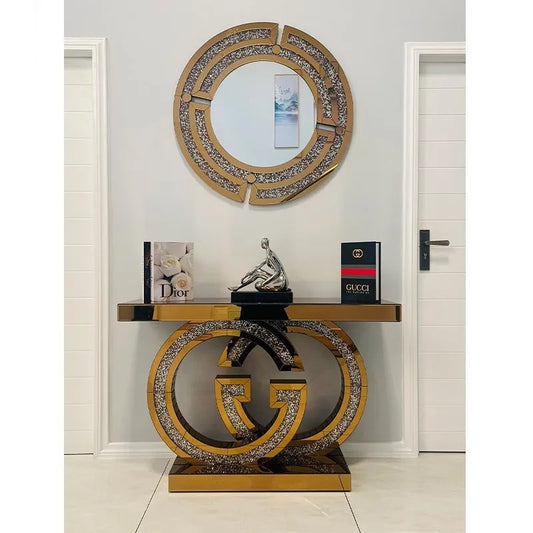 Gucci Styled Console/Hallway Set 2pc