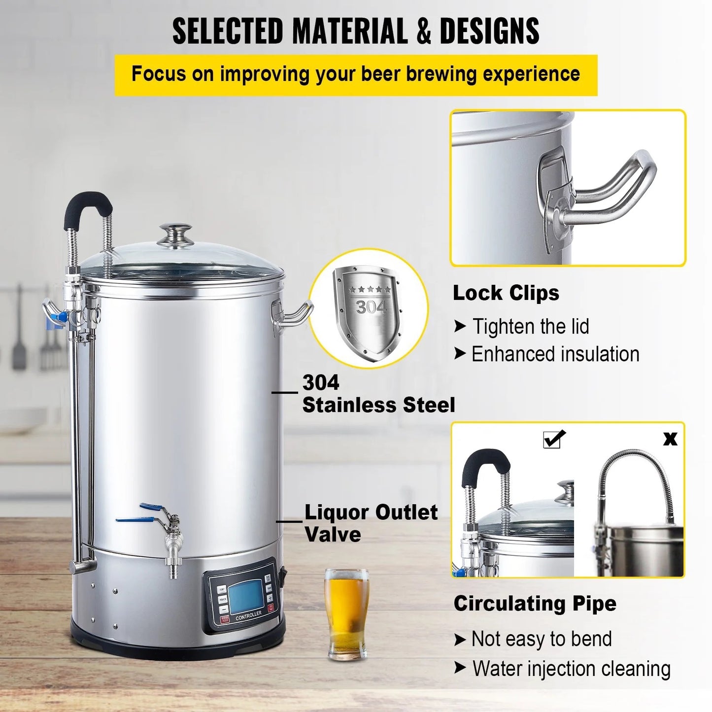 All In One Home Brewing Machine 60L