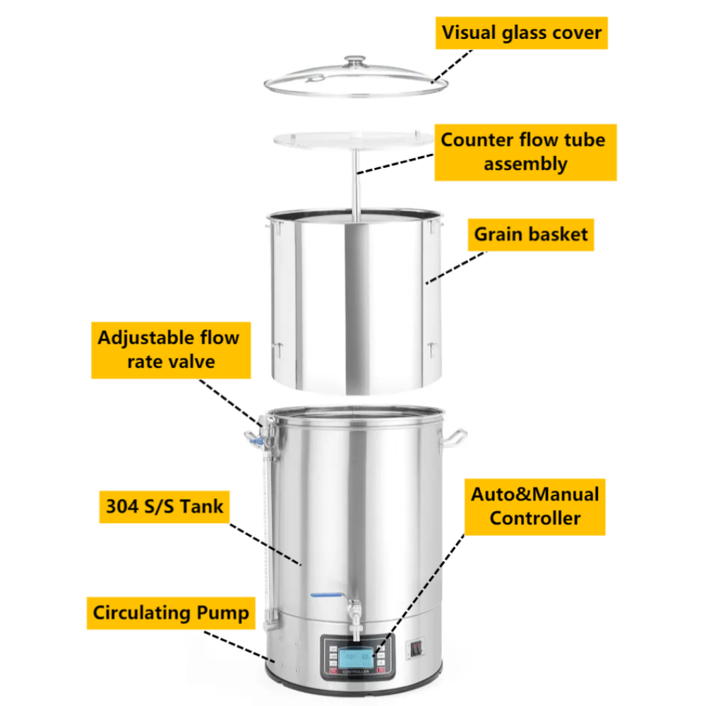 All In One Home Brewing Machine 60L