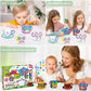 Tea Set for Little Girls,15Pcs Paint Your Own Ceramic Tea Party Pretend