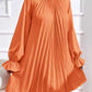 Ladies Elegant Sexy Pleated Dress