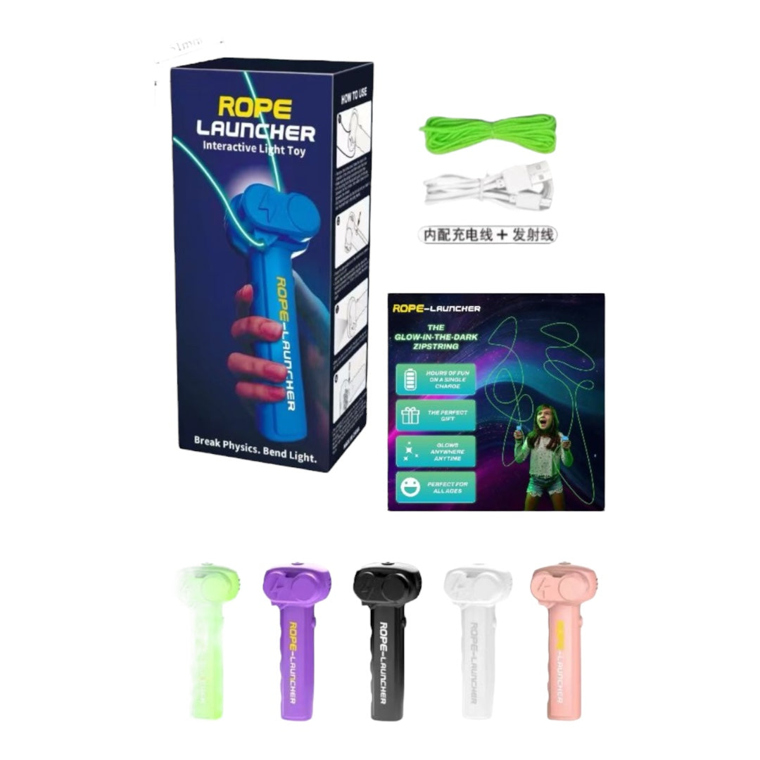 MTech String Rope Launcher Toy Viral Fidget Toy Loop Lasso for Kids an ...