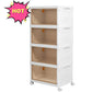 Plastic Storage Bins 5 & 4 Tier