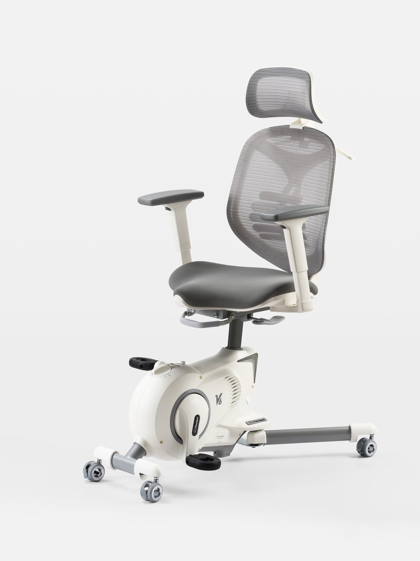 V6 ErgoBike Office Fitness Chair | Built-In Exercise Bike for Office and Home