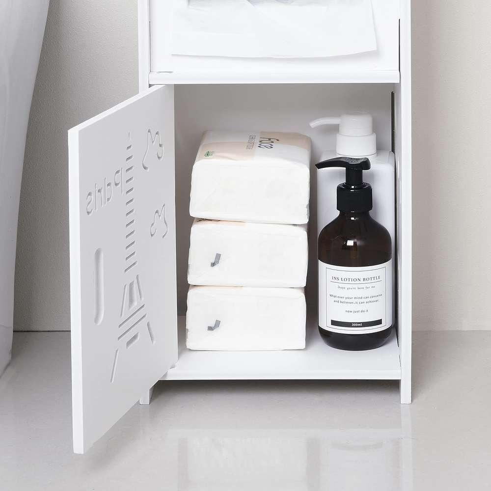 MHome Paris Themed Bathroom Organiser Rack