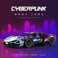 Lamborghini Cyberpunk Assembled Racing Car