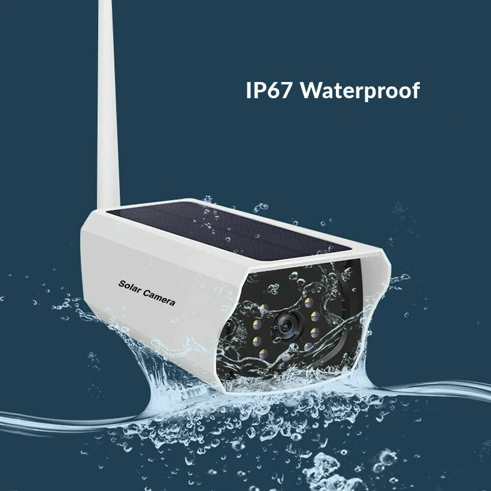 Solar Powered Wifi Surveillance Camera I-Cam-Y4 + App