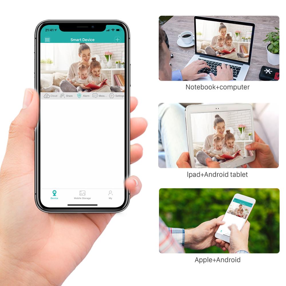 Dual Lens Wifi Camera With ICSEE App 8MP 8 X Zoom