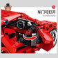 LEGO COMPATIBLE BLOCK FERRARI DIE CAST CAR MODEL 701501