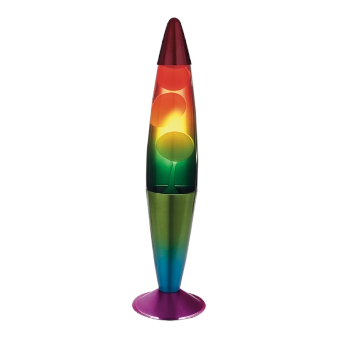 Retro Lamp 16” Peaceful Motion Wax Liquid Relaxation Lava Light