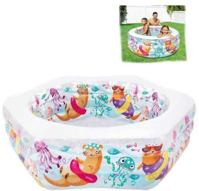 Inflatable Pool Ocean Reef - Round - L191 x W178 x H61 cm