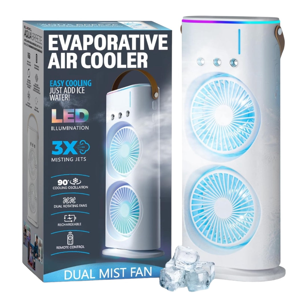 Double-Ended Spray Fan USB Rechargeable 2000mAh