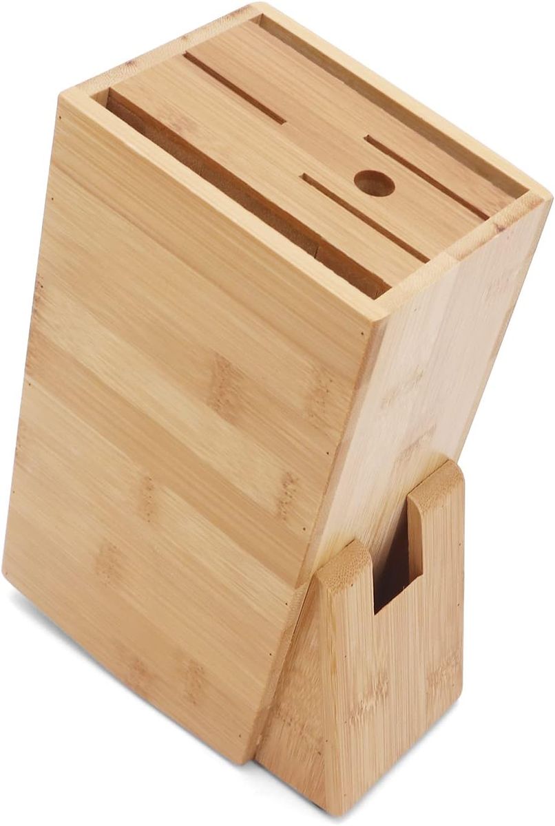 MHome Multifunction Wooden Bamboo Knife Holder