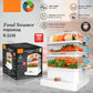 RAF - Multifunctional kitchen steamer plastic 3-layer steamer electric