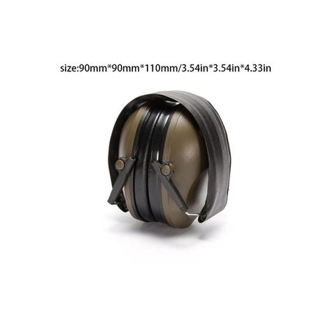 Tac Force Earmuffs with NRR 21dB Noise Cancelling Safety Shooting Range etc - Army Green