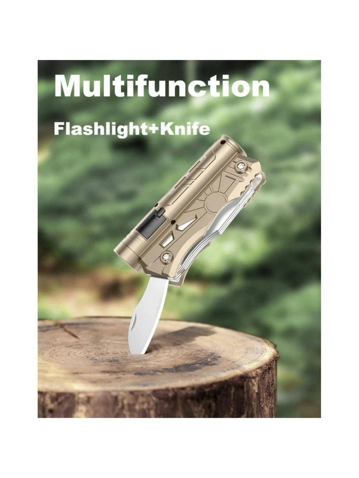 Multifunctional survival kit 7 in 1 tool with flashlight