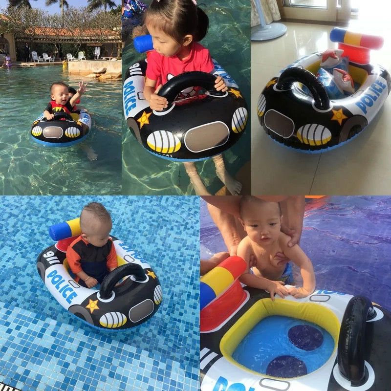 Baby Pool Swim Ring Inflatable Float Seat Swimming Circle Car Shape Toddler Kid Child Swim Ring Water Fun Toys