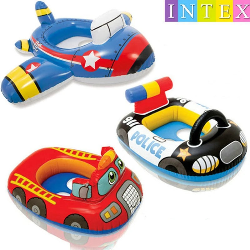 Baby Pool Swim Ring Inflatable Float Seat Swimming Circle Car Shape Toddler Kid Child Swim Ring Water Fun Toys
