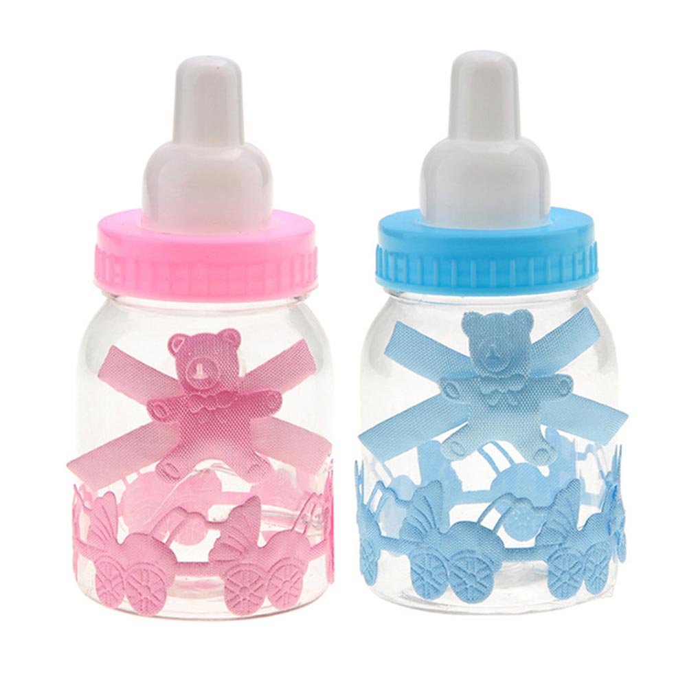 Congratulations, A Baby Shower for a Boy! Large bottle as a piggy bank, containing 30 small bottles, which you can fill with meringues 1 kg (blue/white). You can use this to thank your visitors. Gender Reveal…