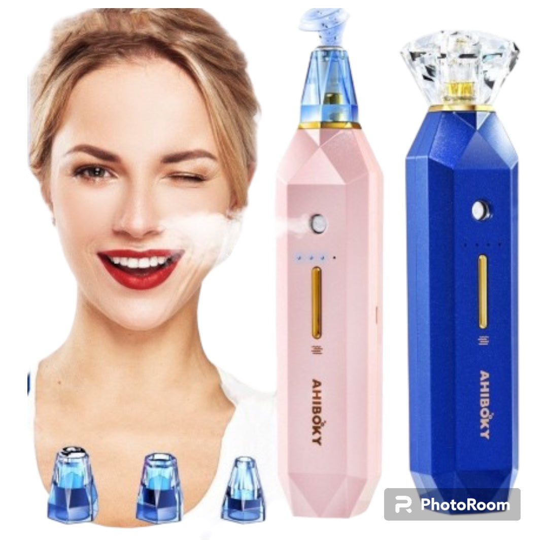 2-IN-1 Blackhead Remover Vacuum Pore Cleaner Acne Remover Mist Facial Sprayer Skin Moisture Nose Face Deep Cleansing Skin Care