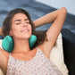 EMS Heat Vibrating Back & Neck Massage Pillow