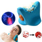 EMS Heat Vibrating Back & Neck Massage Pillow