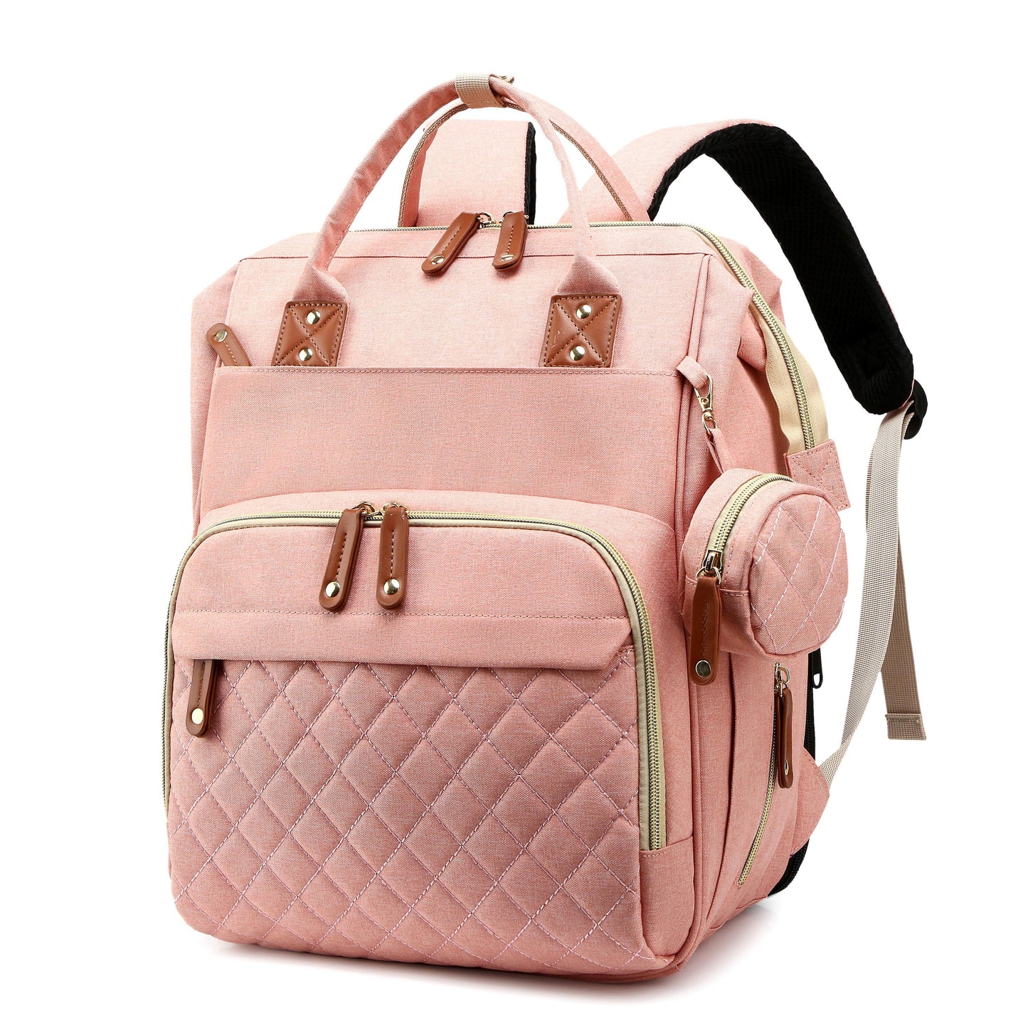 Multifunctional Baby Diaper Bag Backpack With Changing 
Station - Waterproof Large Travel Backpack For Boys And Girls