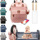 Multifunctional Baby Diaper Bag Backpack With Changing 
Station - Waterproof Large Travel Backpack For Boys And Girls