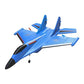 Remote Control Airplane,2.4G 2 Channel RC Airplane for Adult and Kids - Blue