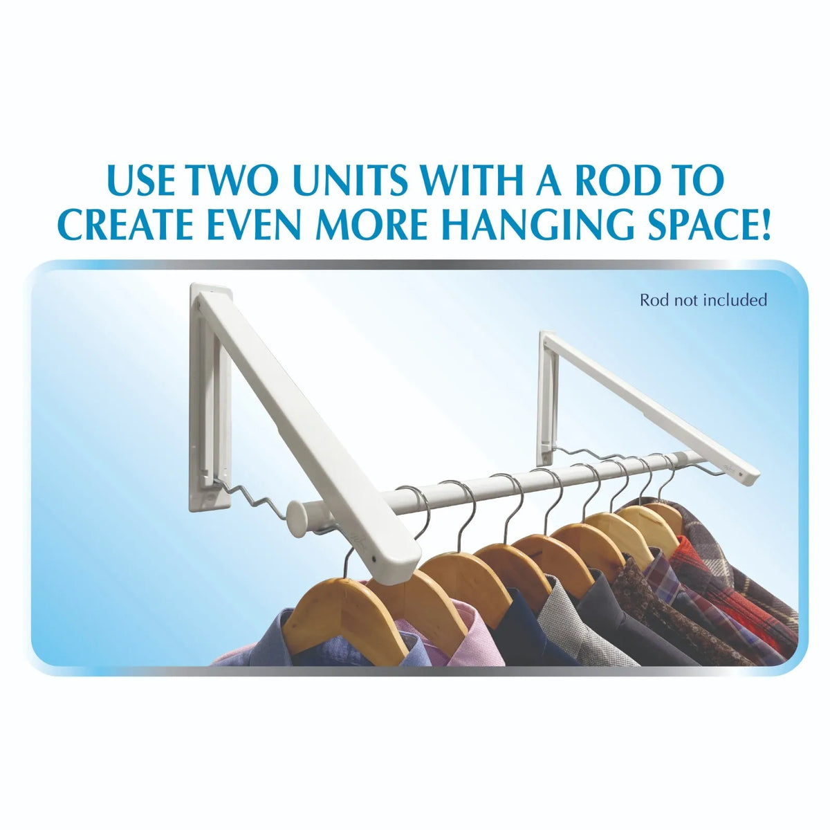Wave Clothes Rack Wave Rack Retractable Clothes Hanger - Space Saver Easily Folds Away ...