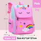 Girls Unicorn Style School Backpack