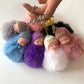 Keychain Faux Fur Baby - Various Colours