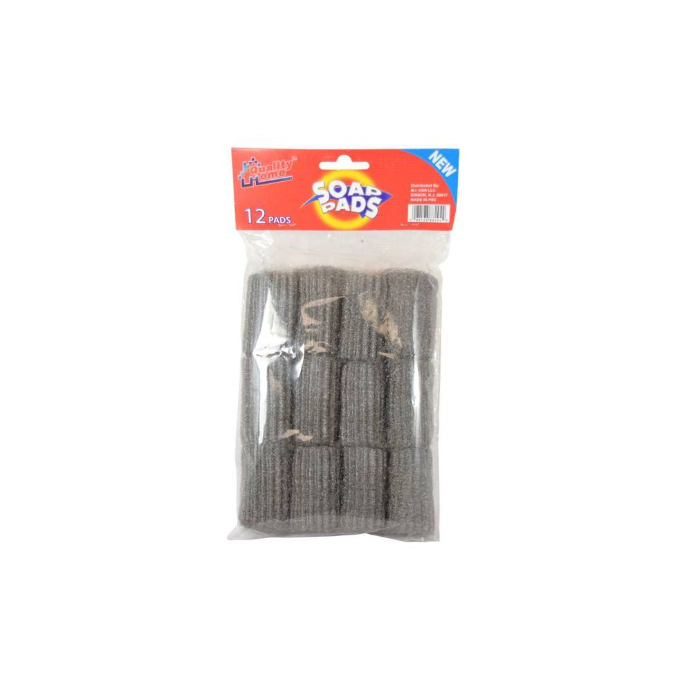 Steel Wool - Scouring Pads 12pc Pack