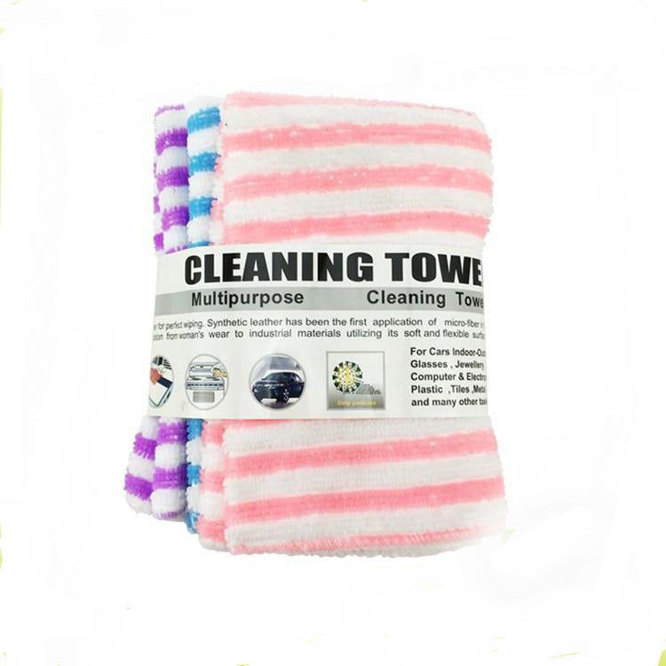 Multi-Purpose Micro Fiber Cleaning Towel 5pc Pack