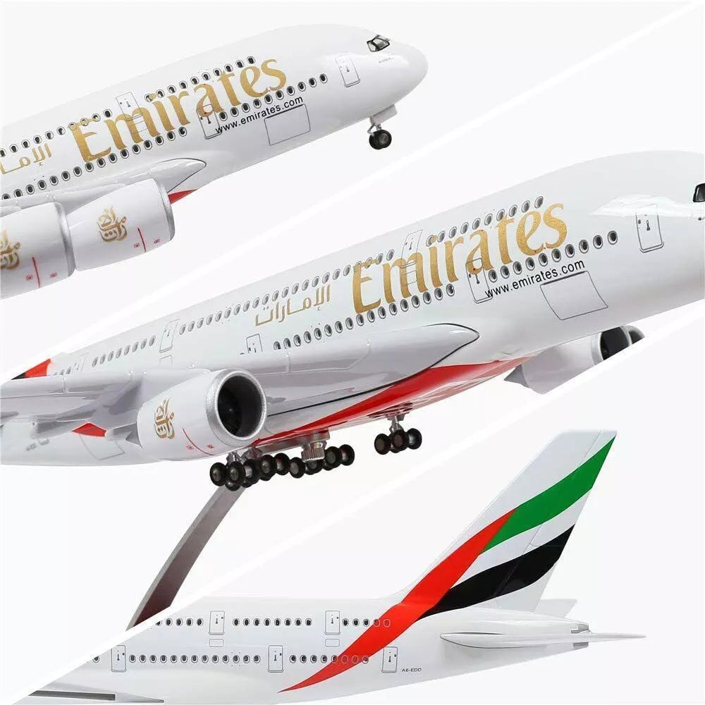 Emirates A380 Model Airplane
