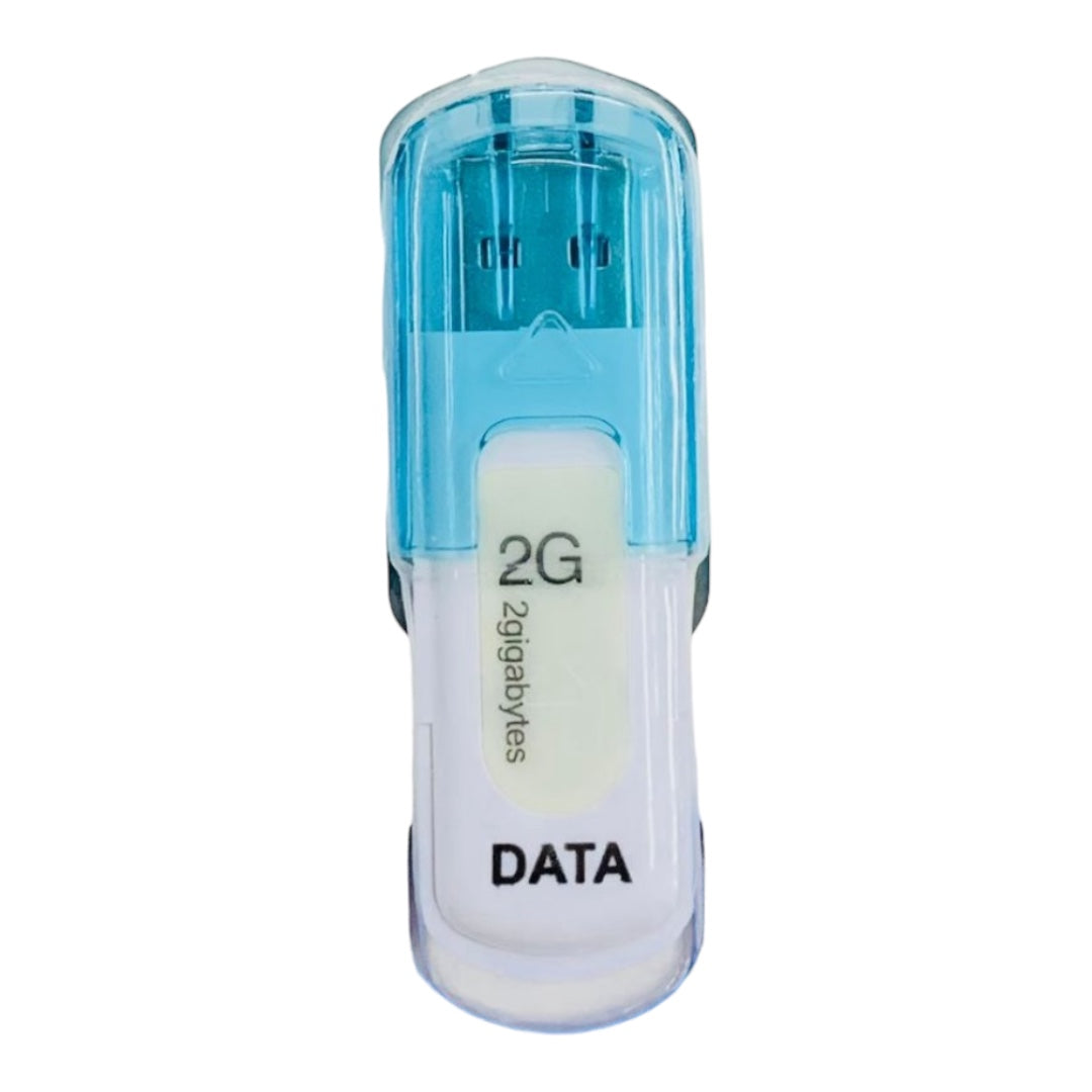 DATA USB Flash Drive - White 4GB & 2GB