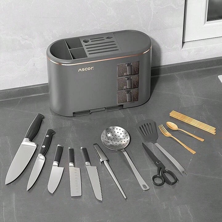 Kitchen Multifunction Knife Storage - Various Colours
