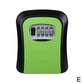 Key Lock Box Wall Mounted Key Safe Box Weatherproof Combination New