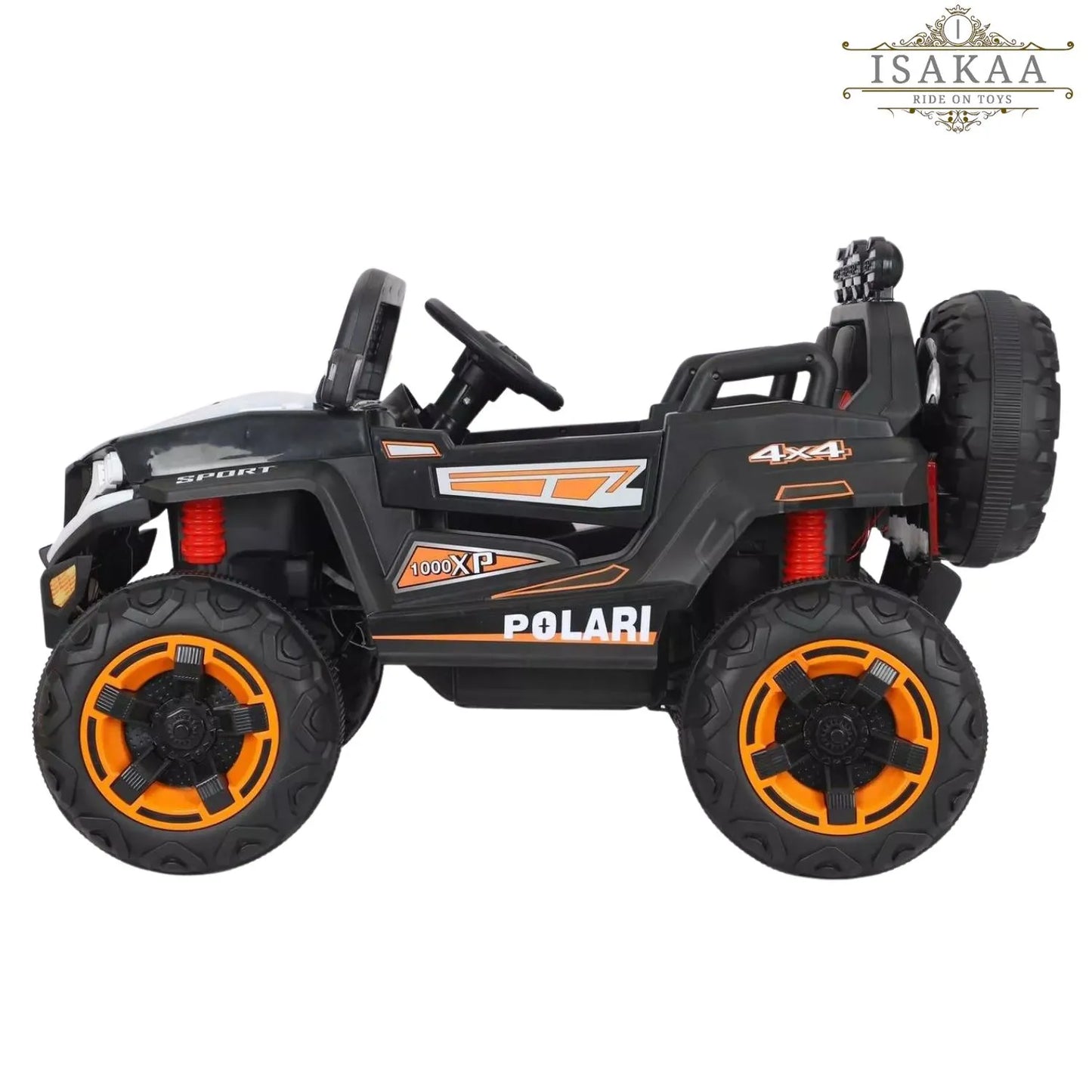 Kids Jeep – YKL999 – 4 Wheel Drive ISAKAA 1 to 7.5 Years. 12v battery – Bluetooth – Kids Car – Ride on Jeep