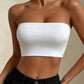 Ladies Strapless Bandeau Tube Tops-Various Colours