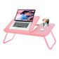 MFURN Laptop Desk for Bed Couch, Portable Lap Desk for Laptop, Bed Table for Laptop, Foldable Laptop Stand for Bed, Bed Desk for Laptop and Writing