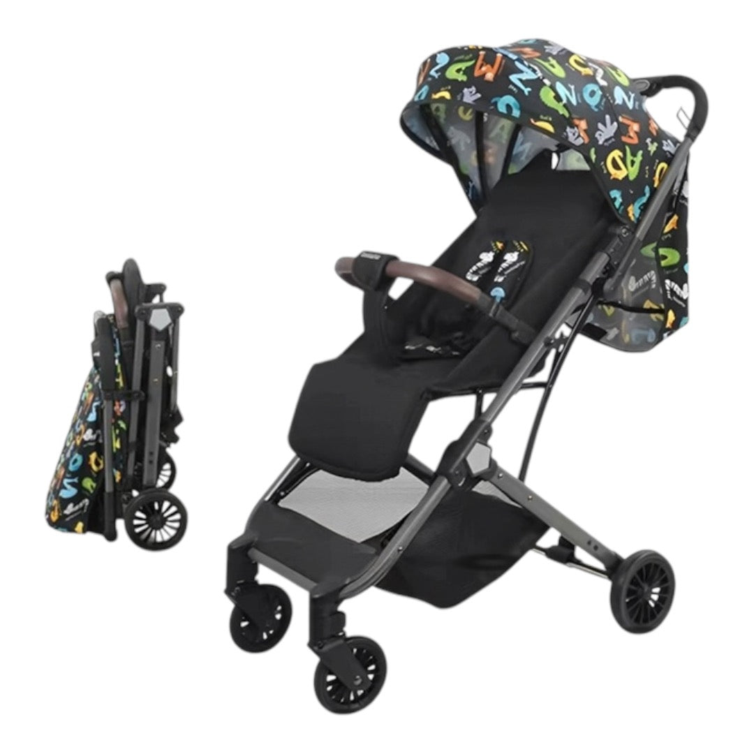 Baby Stroller With Lightweight Foldable High-View Children’s Stroller & Umbrella