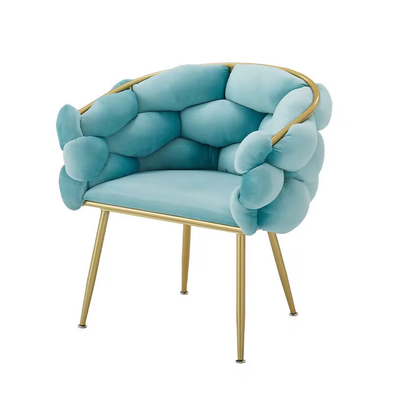 MHome Nordic Luxury Accent Armchair Velvet Relaxing Chair PreSales Now Available