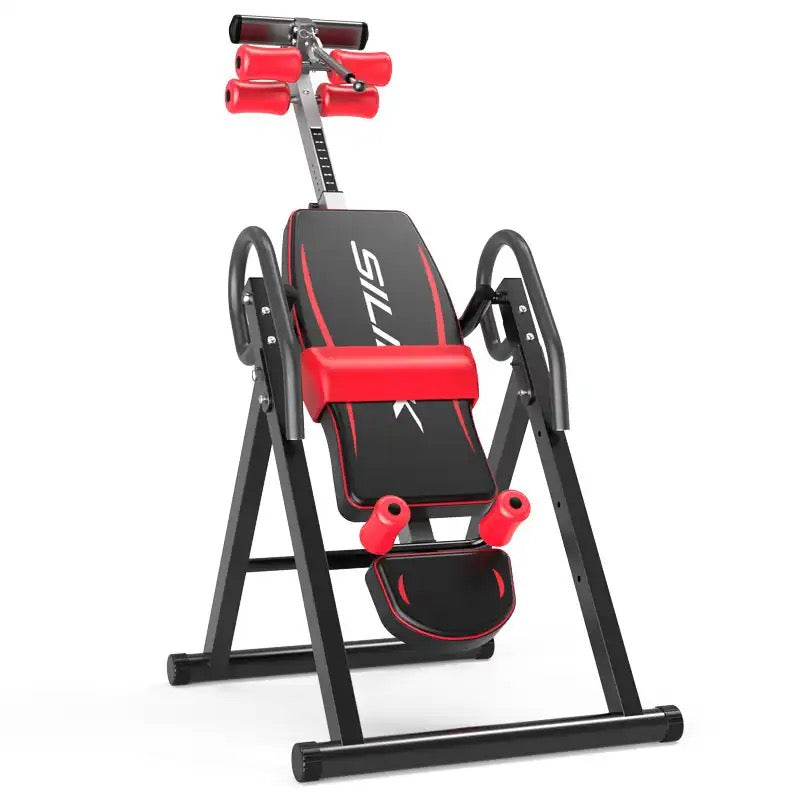 Gravity Heavy Duty Inversion Table, Back Stretcher Machine for Pain Relief Therapy, Inversion Equipment - Headrest & Adjustable Protective Belt with Adjustable Headrest