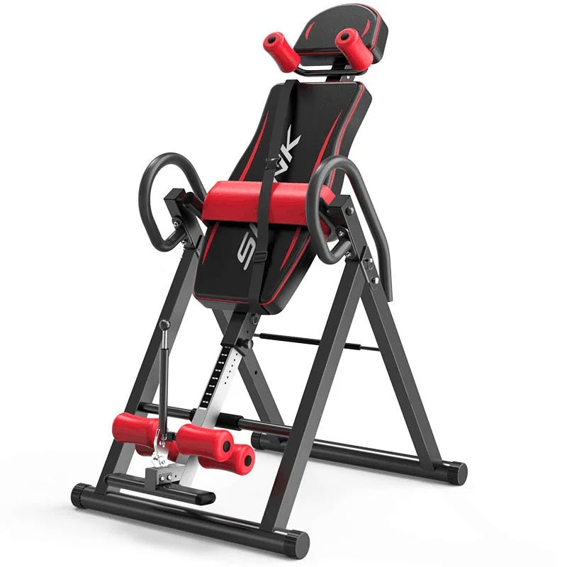 Gravity Heavy Duty Inversion Table, Back Stretcher Machine for Pain Relief Therapy, Inversion Equipment - Headrest & Adjustable Protective Belt with Adjustable Headrest