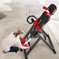 Gravity Heavy Duty Inversion Table, Back Stretcher Machine for Pain Relief Therapy, Inversion Equipment - Headrest & Adjustable Protective Belt with Adjustable Headrest