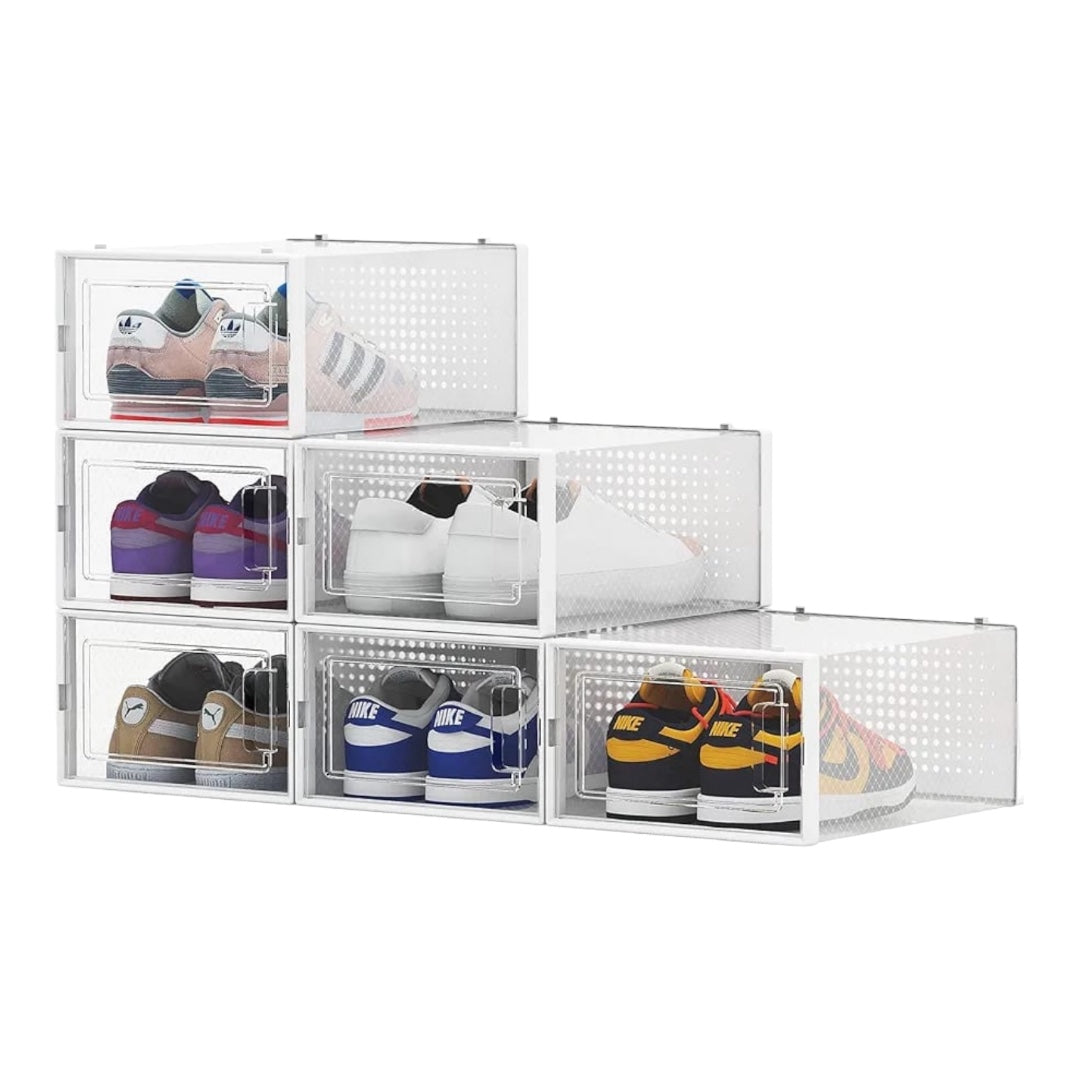 Shoe Storage Box Large 6pc