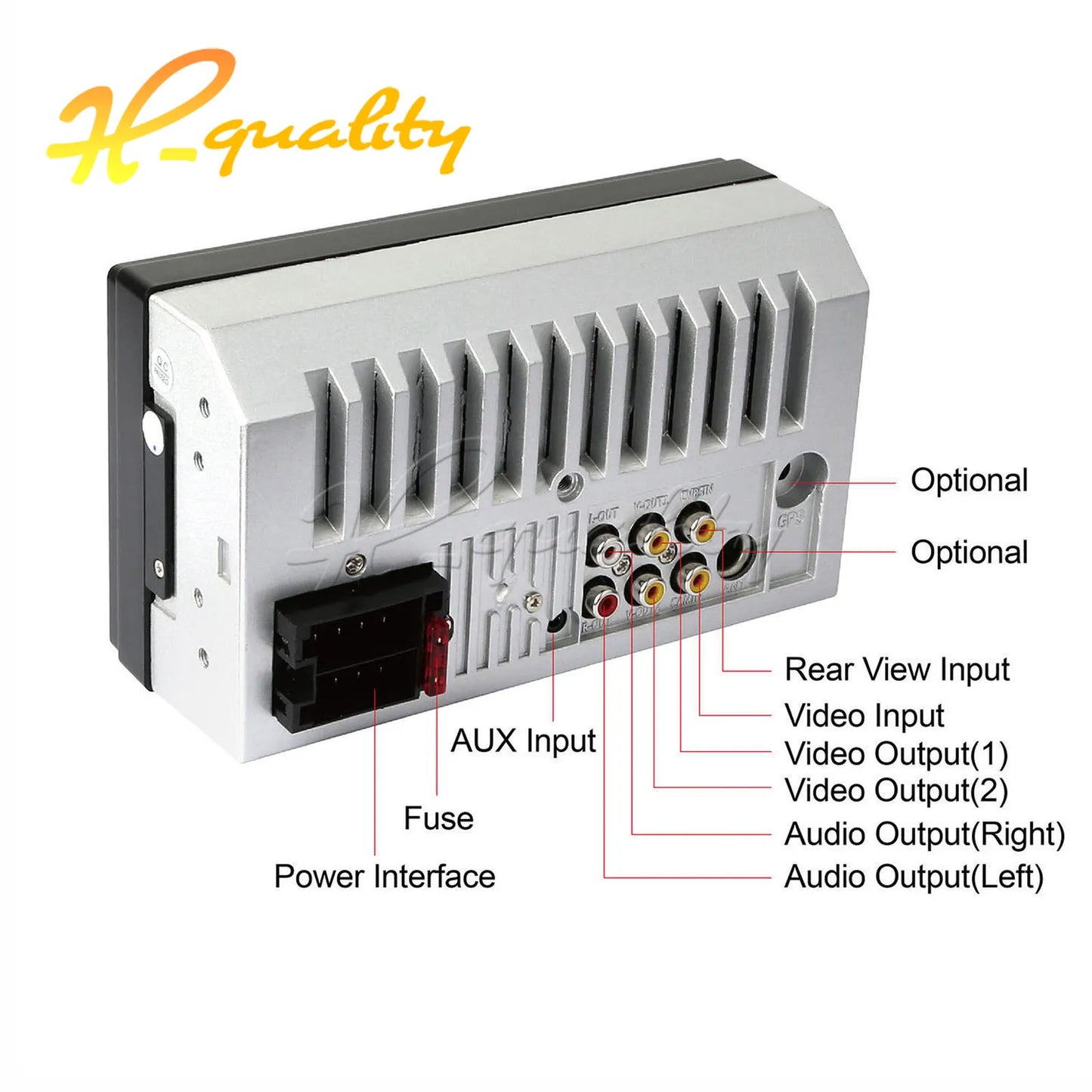 HD BT Touch Screen Car Stereo Radio MP5 Player FM/MP3/USB/AUX - 7inch
