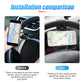 Car Cell Phone Holder, Retractable Buckle-Type Hanger Mount, Universal for iPhone 13/12 Pro, Pro Max, XS, Samsung, More Devices, Suitable for All Vehicles (Black)
