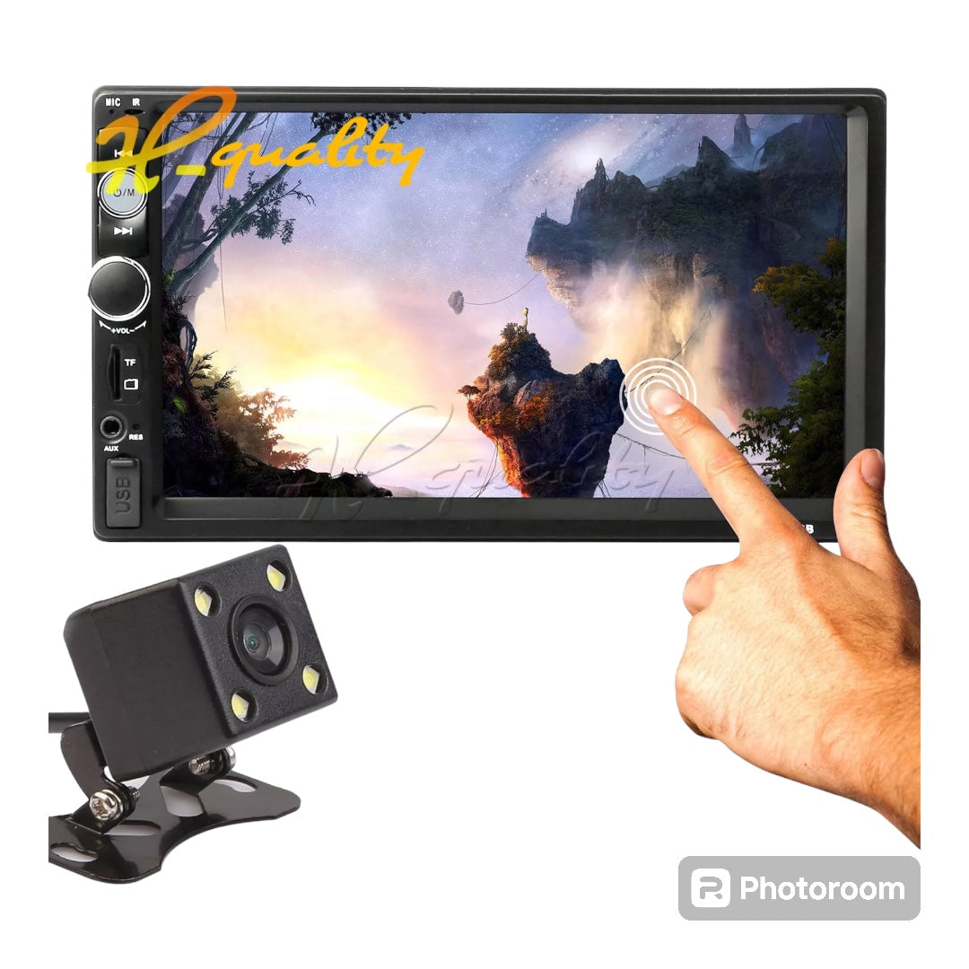 HD BT Touch Screen Car Stereo Radio MP5 Player FM/MP3/USB/AUX - 7inch